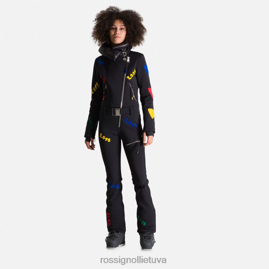 dugnai Rossignol jcc sublim kombinezonai juodas moterys 268B21079