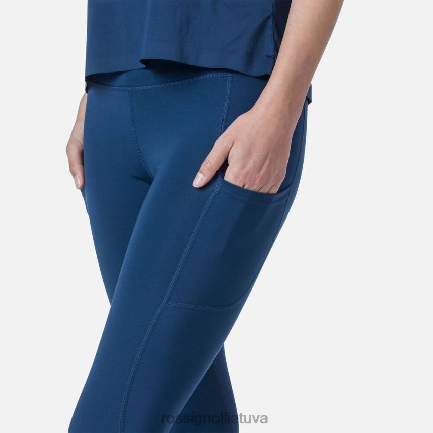 dugnai Rossignol lengvos kvėpuojančios bėgimo pėdkelnės tamsiai laivynas moterys 268B2698