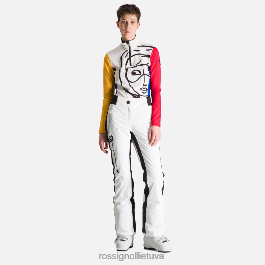 dugnai Rossignol jcc stellar slidinėjimo kelnės baltas moterys 268B21043