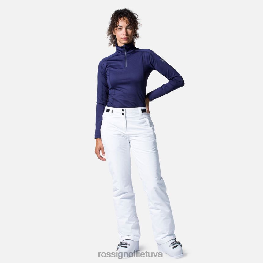 dugnai Rossignol rapide slidinėjimo kelnės baltas moterys 268B2797