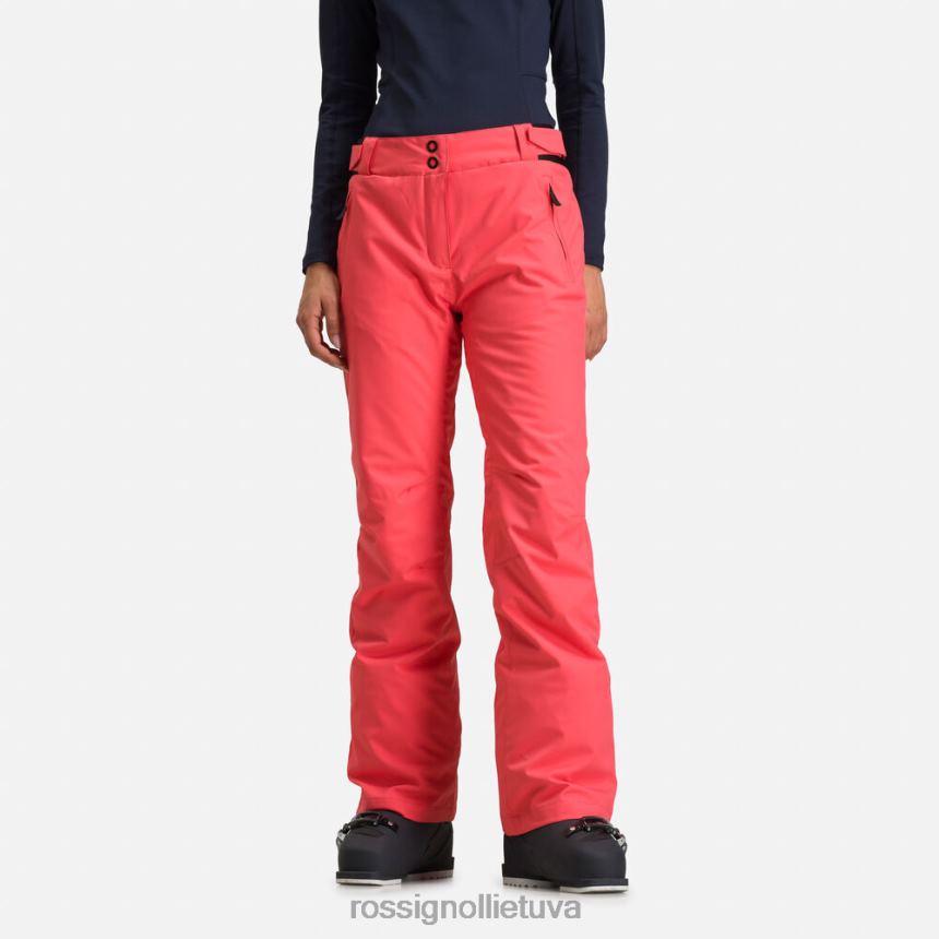 dugnai Rossignol slidinėjimo kelnės koralė moterys 268B2786