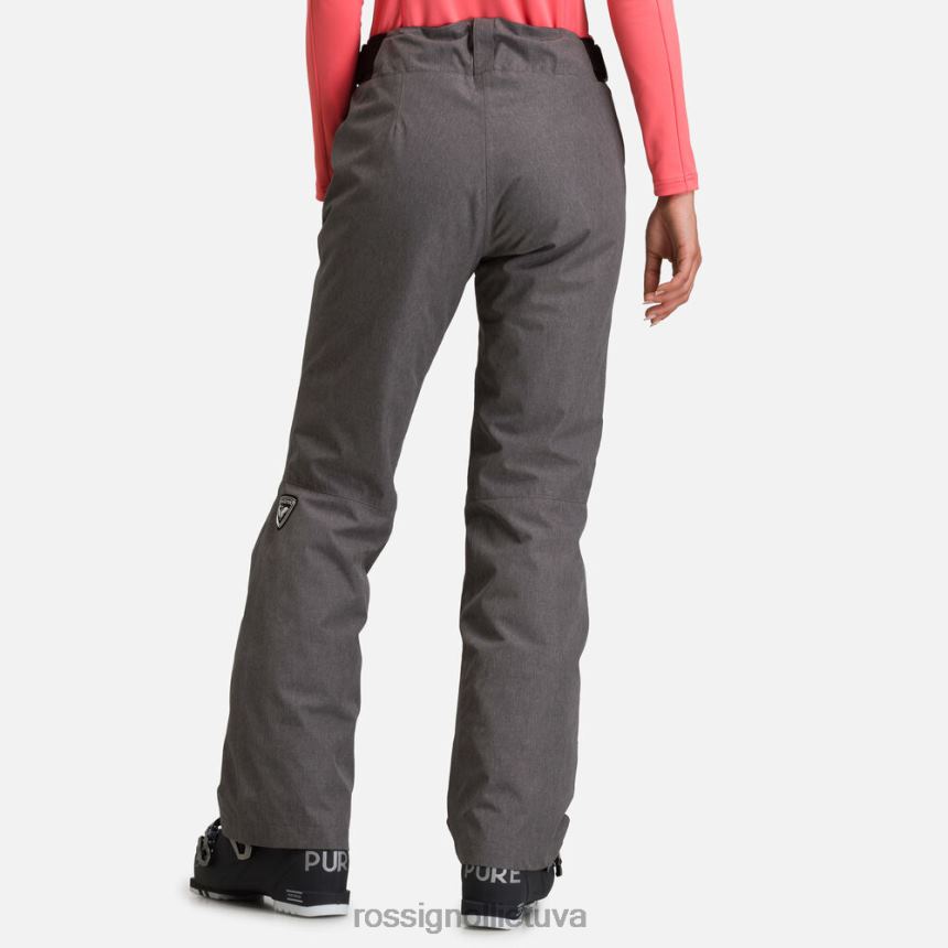 dugnai Rossignol viržių slidinėjimo kelnės viržių pilka moterys 268B21102