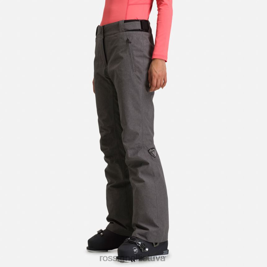 dugnai Rossignol viržių slidinėjimo kelnės viržių pilka moterys 268B21102