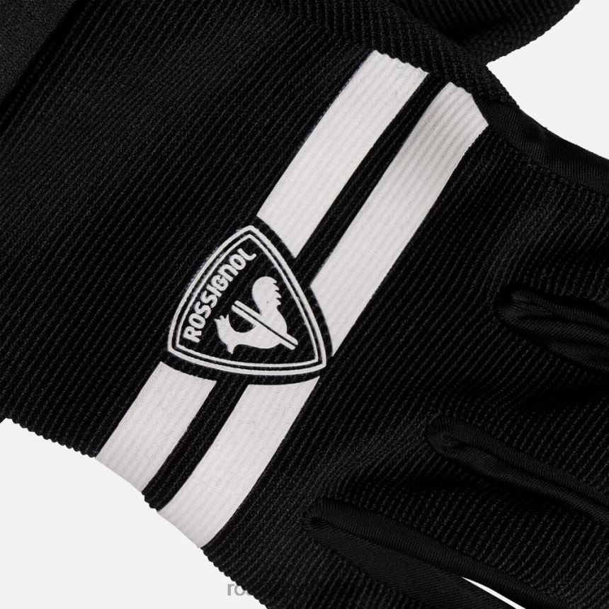 priedai Rossignol kalnų dviratininko pirštinės visą pirštą juodas moterys 268B2735