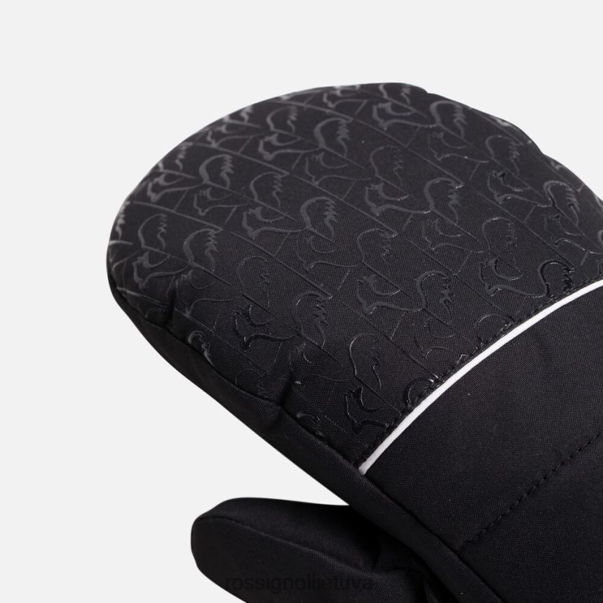 priedai Rossignol temptation vandeniui atsparios slidinėjimo kumštinės pirštinės juodas moterys 268B2734