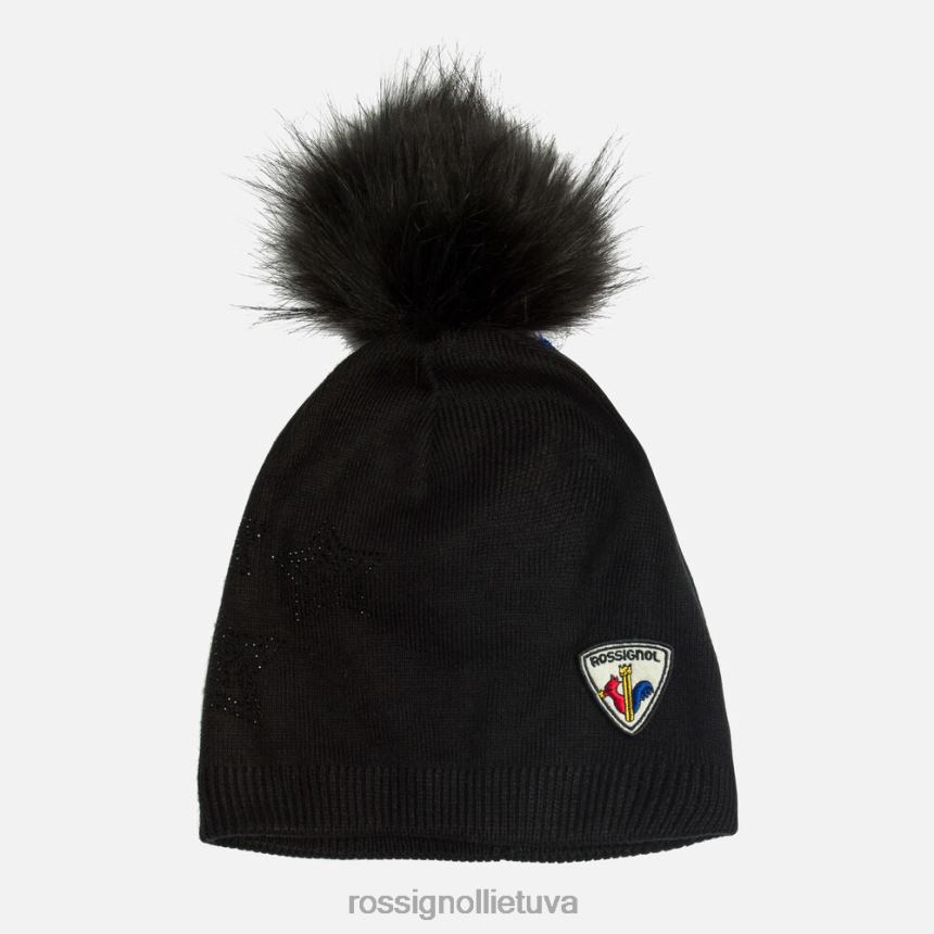 priedai Rossignol jcc strassi beanie juodas moterys 268B2976