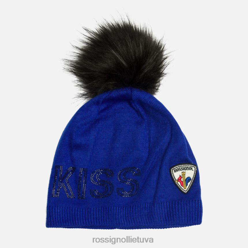 priedai Rossignol jcc strassi beanie tamsiai mėlyna moterys 268B2951