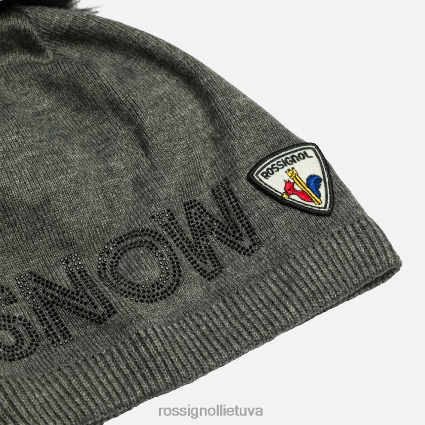 priedai Rossignol jcc strassi beanie viržių pilka moterys 268B2986
