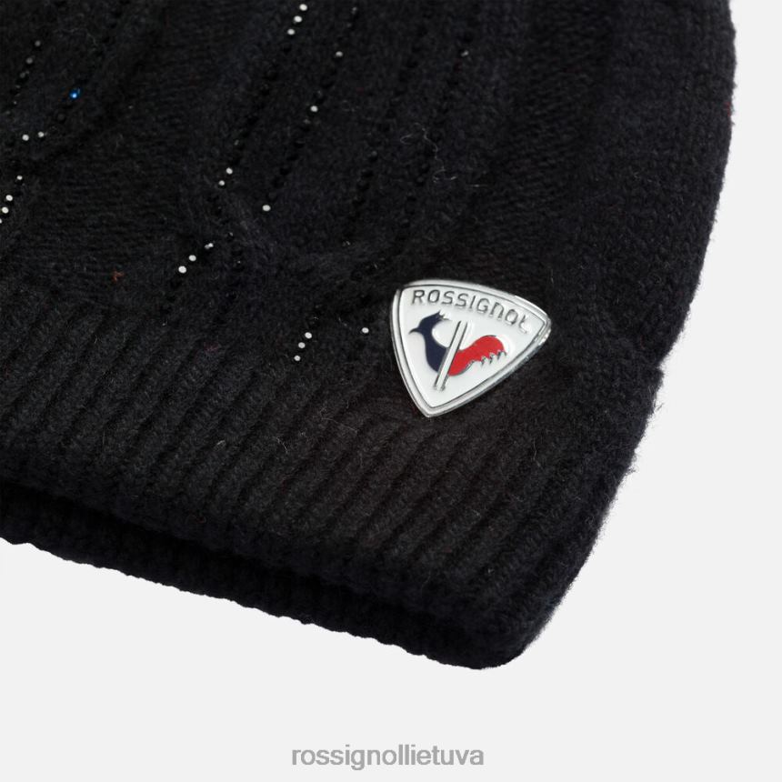priedai Rossignol judy beanie juodas moterys 268B21069