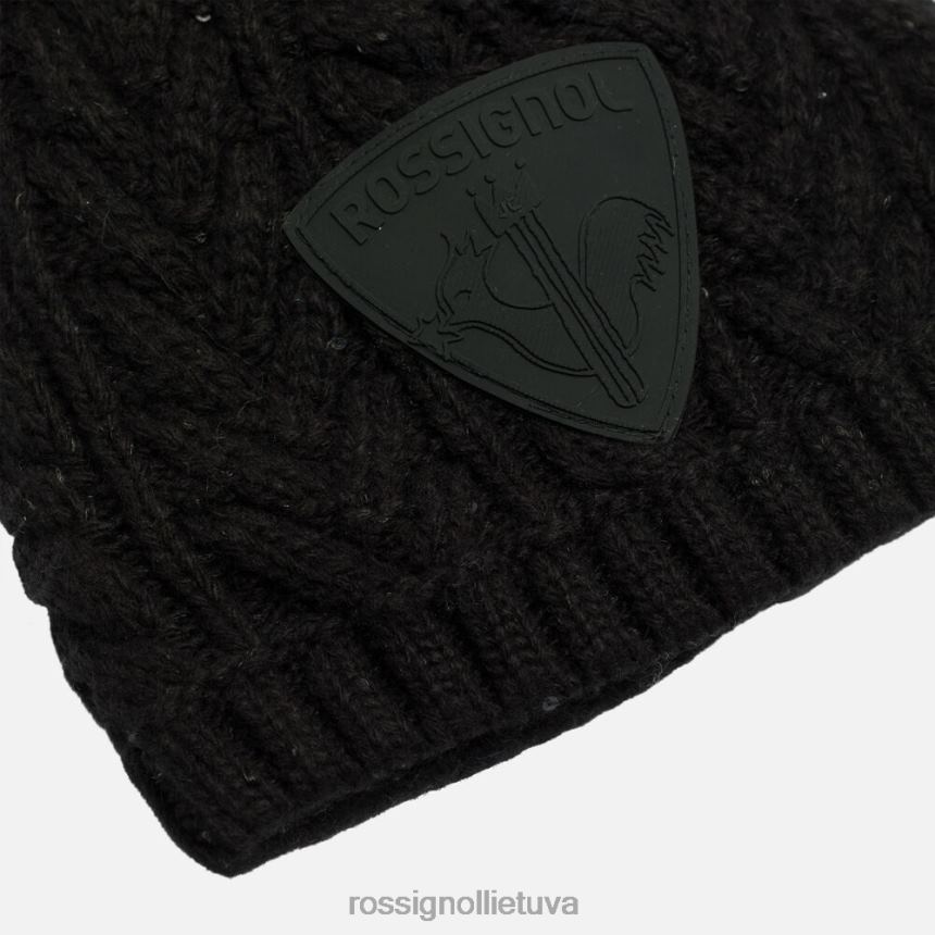 priedai Rossignol ledinė jcc beanie juodas moterys 268B2999
