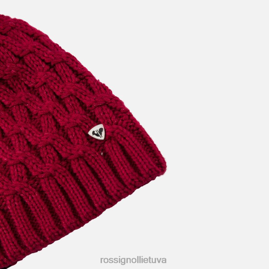 priedai Rossignol lony beanie vyšnia moterys 268B21051