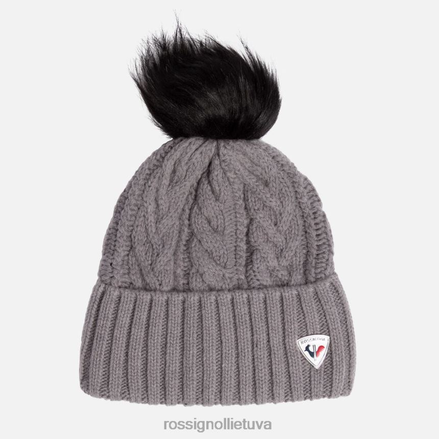 priedai Rossignol mady beanie viržių pilka moterys 268B2979