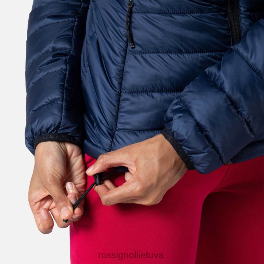 viršūnės Rossignol izoliuota striukė 180gr tamsiai laivynas moterys 268B2867