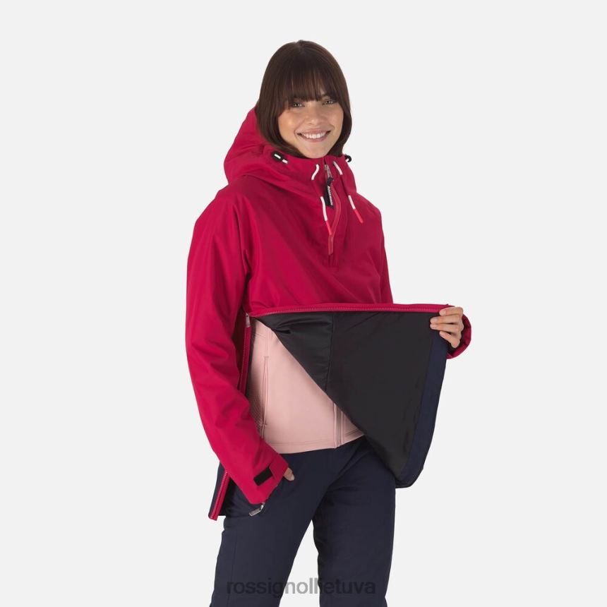 viršūnės Rossignol skpr anorakas vyšnia moterys 268B21100