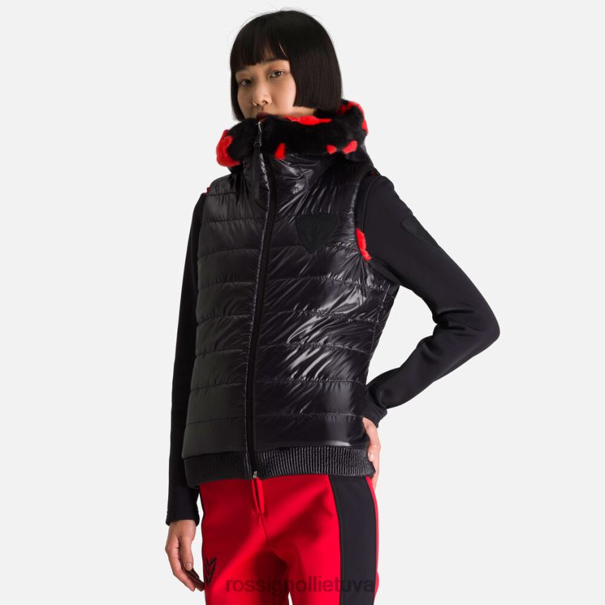 viršūnės Rossignol jcc aukštyn kojom apversta liemenė juodas moterys 268B21055