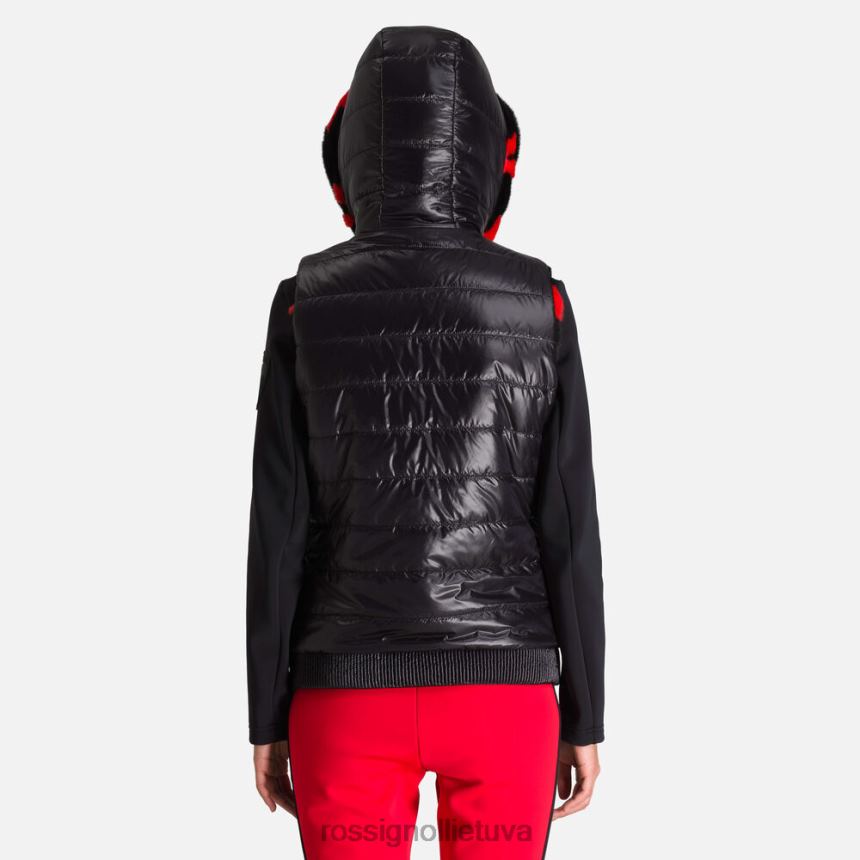 viršūnės Rossignol jcc aukštyn kojom apversta liemenė juodas moterys 268B21055