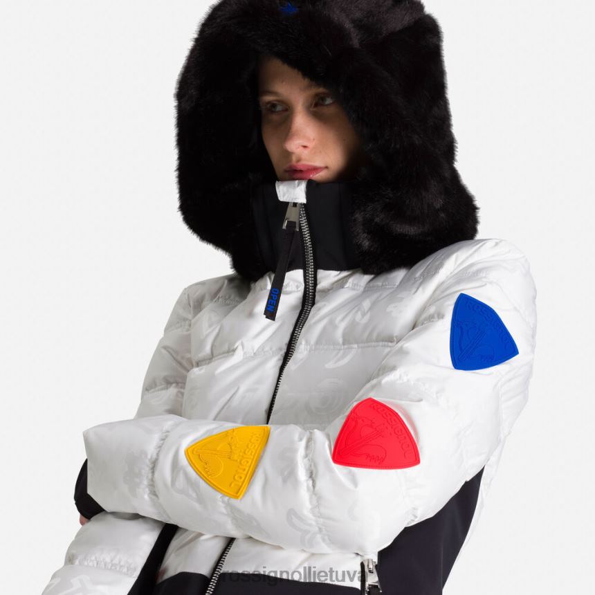 viršūnės Rossignol jcc dvynių apatinė striukė baltas moterys 268B21115