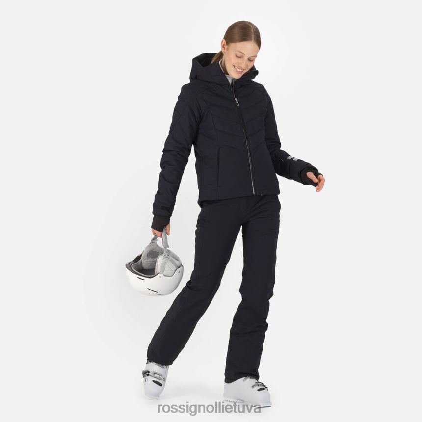 viršūnės Rossignol courbe slidinėjimo striukė juodas moterys 268B21121