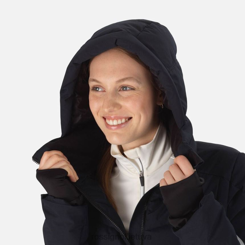 viršūnės Rossignol courbe slidinėjimo striukė juodas moterys 268B21121