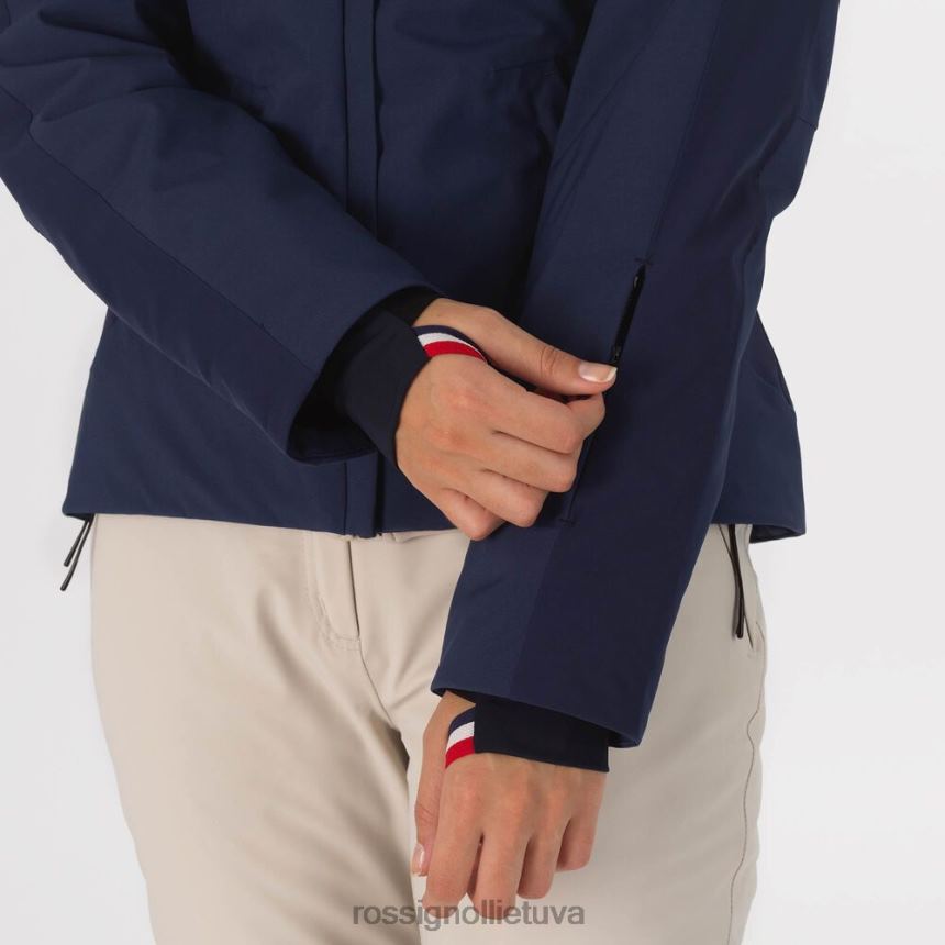 viršūnės Rossignol oro slidinėjimo striukė tamsus laivynas moterys 268B21067