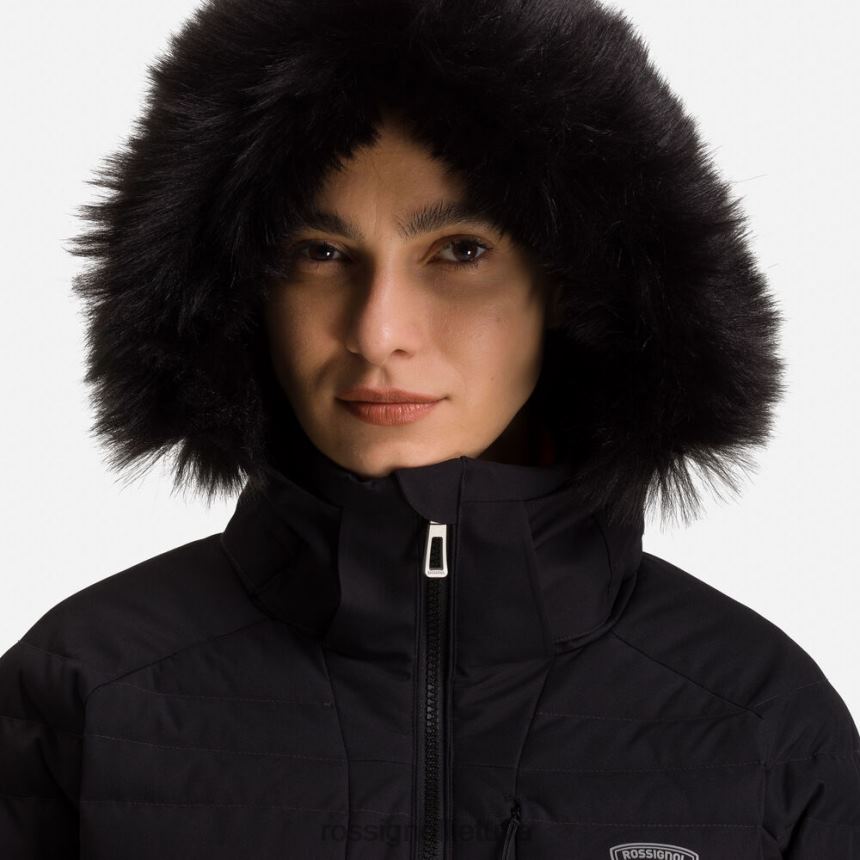 viršūnės Rossignol rapide slidinėjimo striukė juodas moterys 268B2821