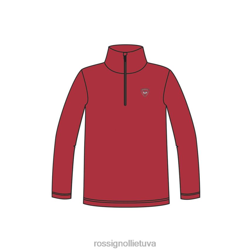 viršūnės Rossignol Pusiau užtrauktuku užsegamas vilnos viršus sportinis berniukai 268B21139