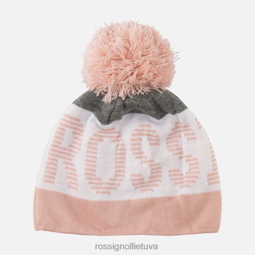 priedai Rossignol meškiukas beanie pudros rožinės spalvos jaunesniųjų 268B21206