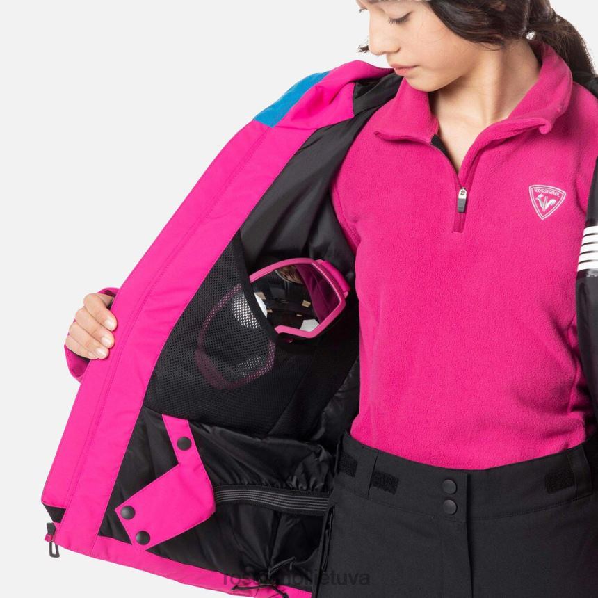 viršūnės Rossignol slidinėjimo striukė orchidėjų rožinė jaunesniųjų 268B21195