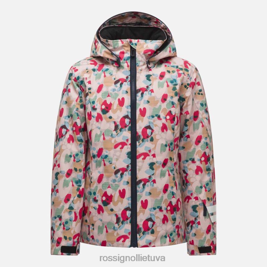 viršūnės Rossignol „Fonction“ slidinėjimo striukė pop gyvulininkas mergaites 268B21178