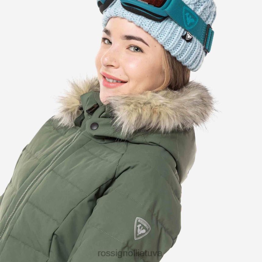 viršūnės Rossignol polidown slidinėjimo striukė juodmedžio mergaites 268B21184