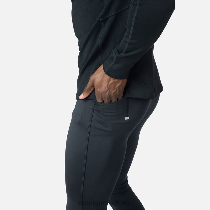 dugnai Rossignol lengvos kvėpuojančios bėgimo pėdkelnės juodas vyrų 268B2446