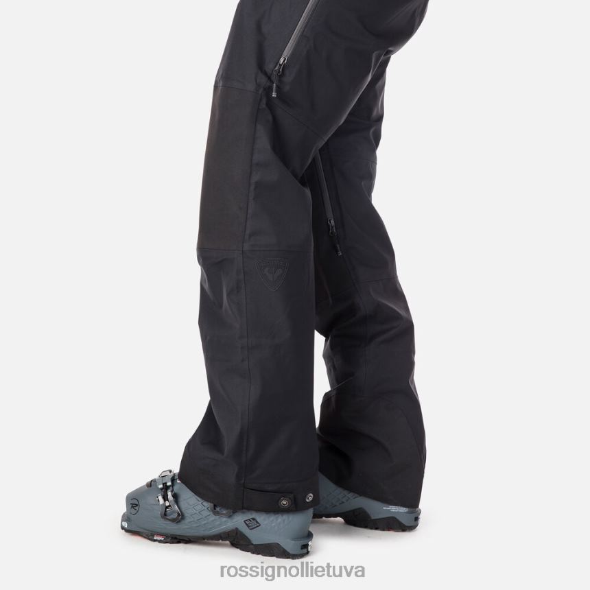 dugnai Rossignol skpr trijų sluoksnių kelnės su antgaliu juodas vyrų 268B2129