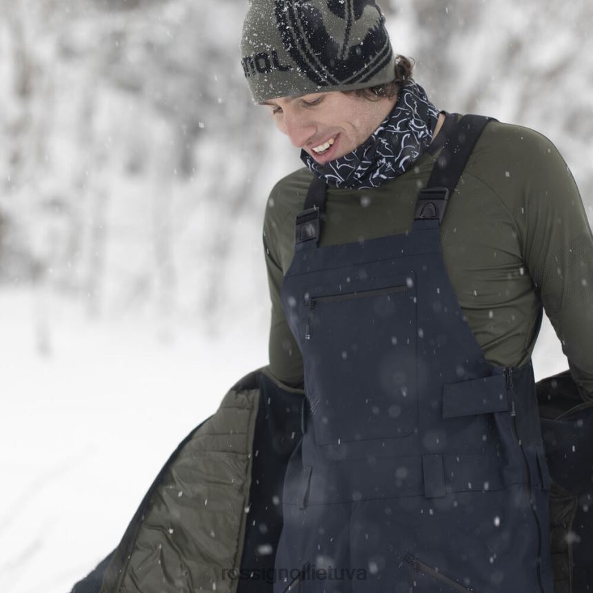 dugnai Rossignol skpr trijų sluoksnių kelnės su antgaliu juodas vyrų 268B2129