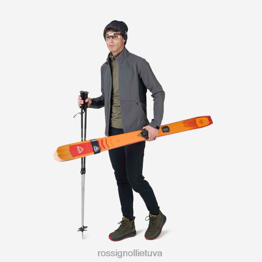 dugnai Rossignol soft shell kelnės juodas vyrų 268B2274