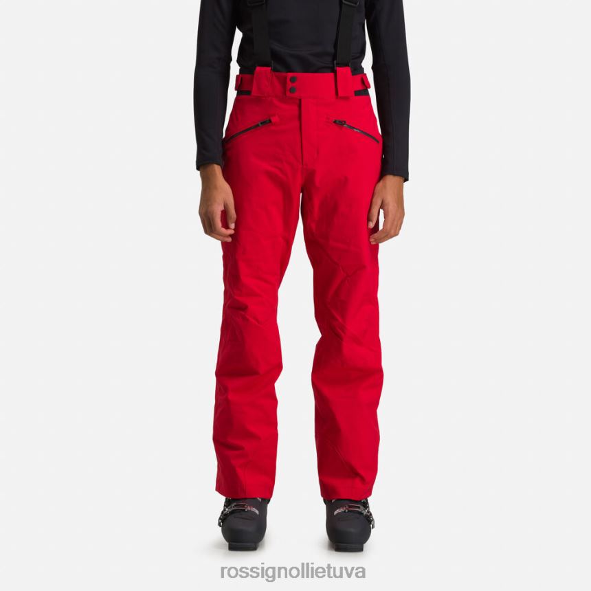 dugnai Rossignol klasikinės slidinėjimo kelnės karminas vyrų 268B2100