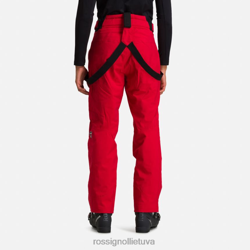 dugnai Rossignol klasikinės slidinėjimo kelnės karminas vyrų 268B2100