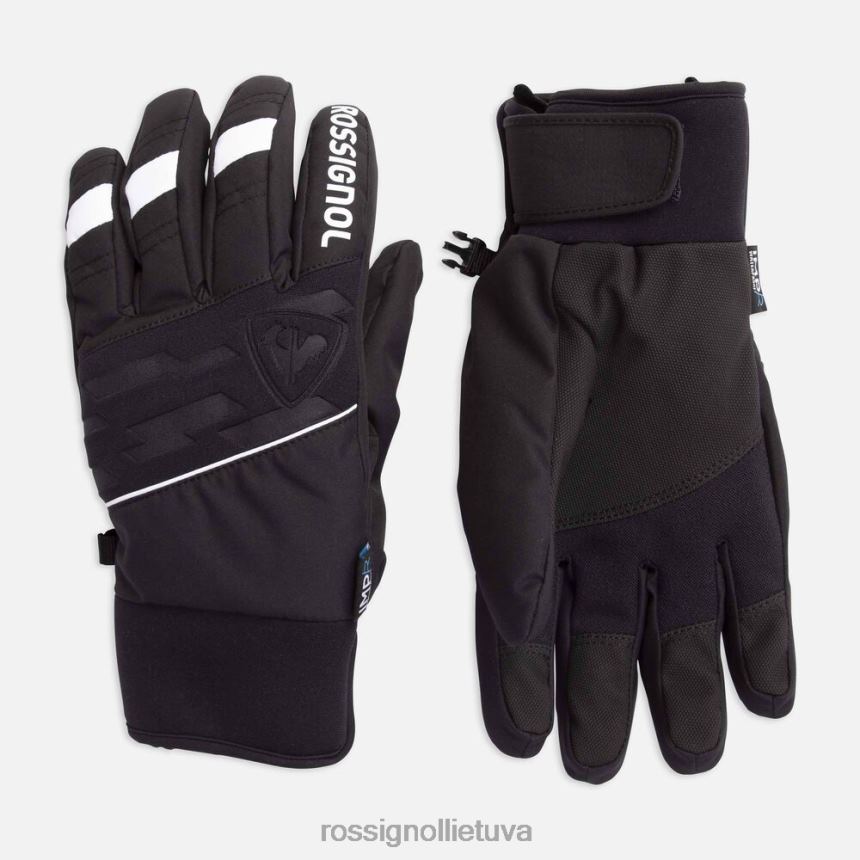 priedai Rossignol greičio vandeniui atsparios pirštinės juodas vyrų 268B2657