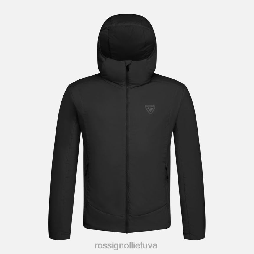 viršūnės Rossignol opside striukė su gobtuvu juodas vyrų 268B2205