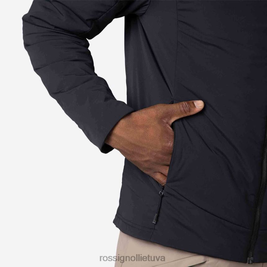 viršūnės Rossignol opside striukė su gobtuvu juodas vyrų 268B2205