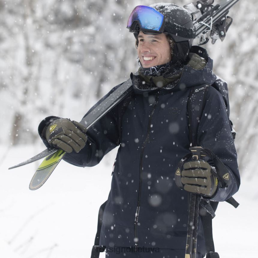 viršūnės Rossignol skpr trijų sluoksnių striukė juodas vyrų 268B2529