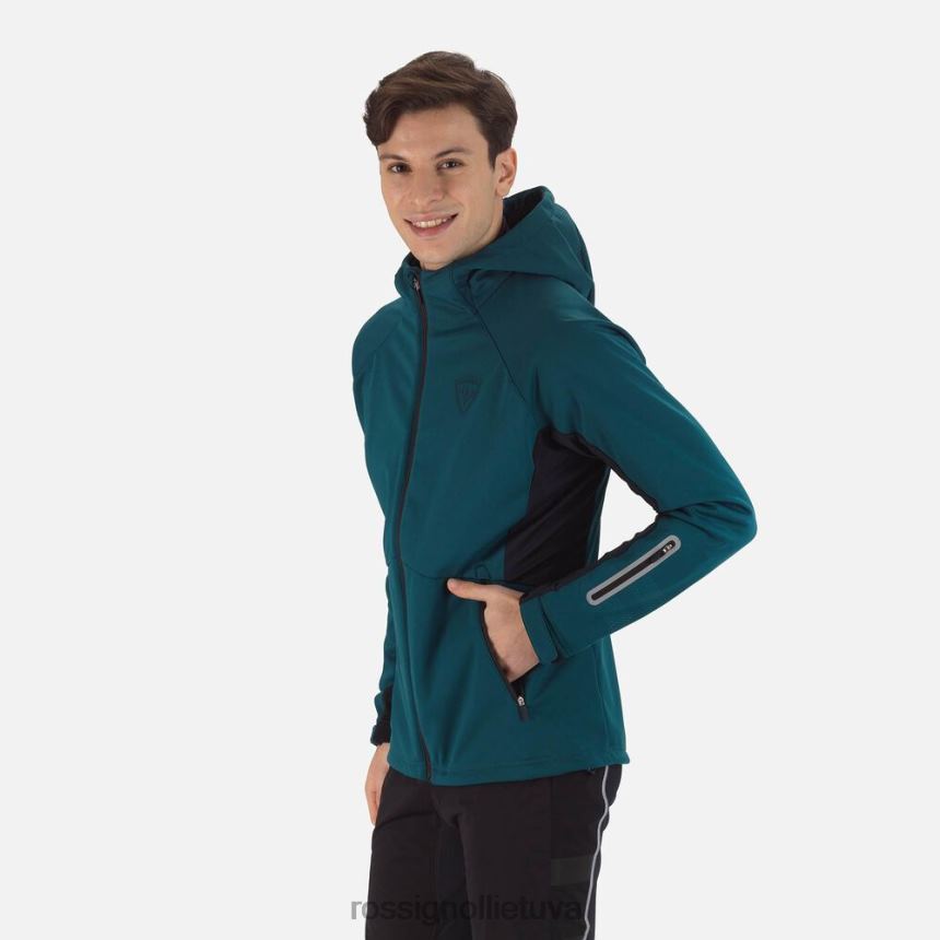 viršūnės Rossignol softshell striukė giliai rausvas vyrų 268B2344