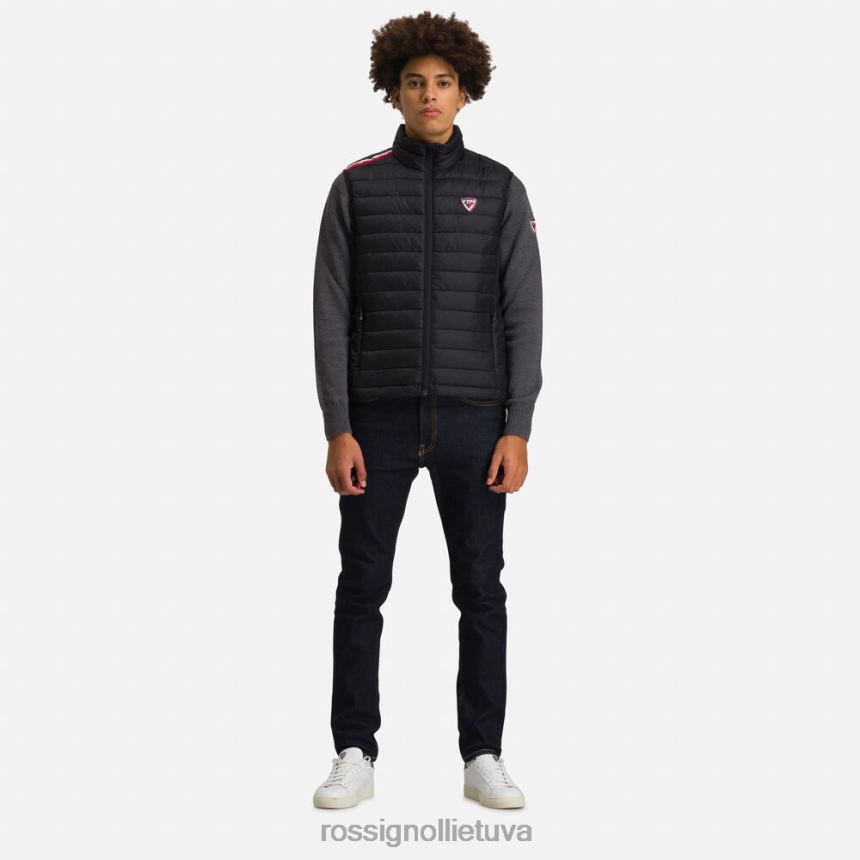 viršūnės Rossignol izoliuota liemenė 180gr juodas vyrų 268B2578