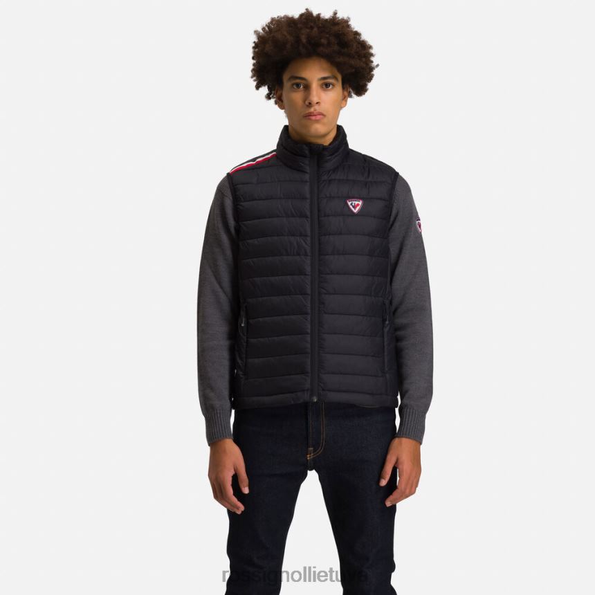 viršūnės Rossignol izoliuota liemenė 180gr juodas vyrų 268B2578