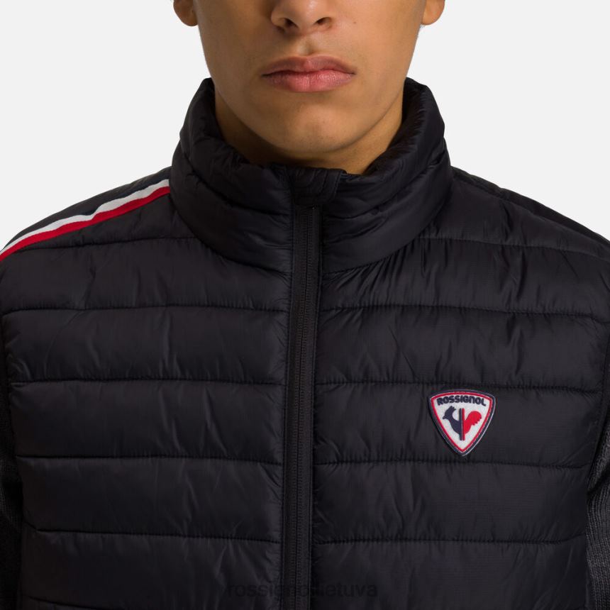 viršūnės Rossignol izoliuota liemenė 180gr juodas vyrų 268B2578