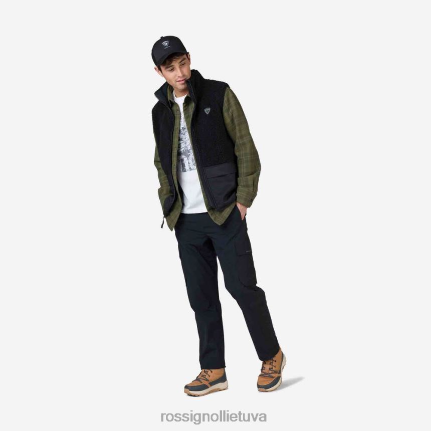 viršūnės Rossignol vilnos liemenė juodas vyrų 268B2314