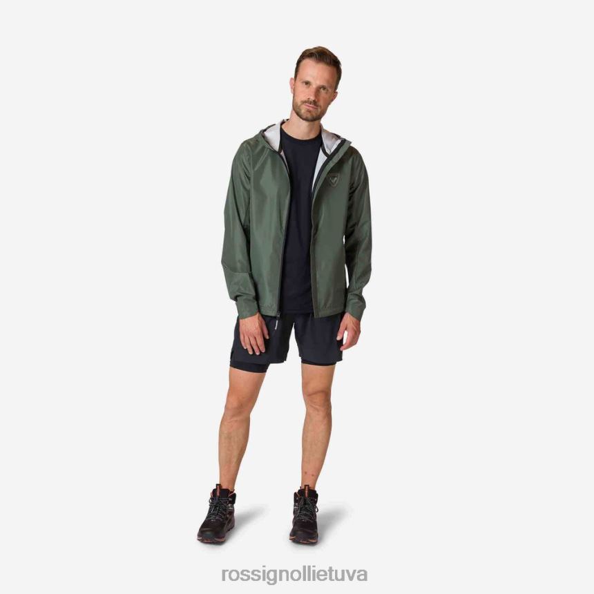 viršūnės Rossignol aktyvi striukė nuo lietaus juodmedžio vyrų 268B2187