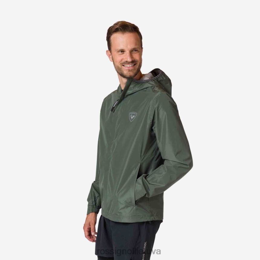 viršūnės Rossignol aktyvi striukė nuo lietaus juodmedžio vyrų 268B2187