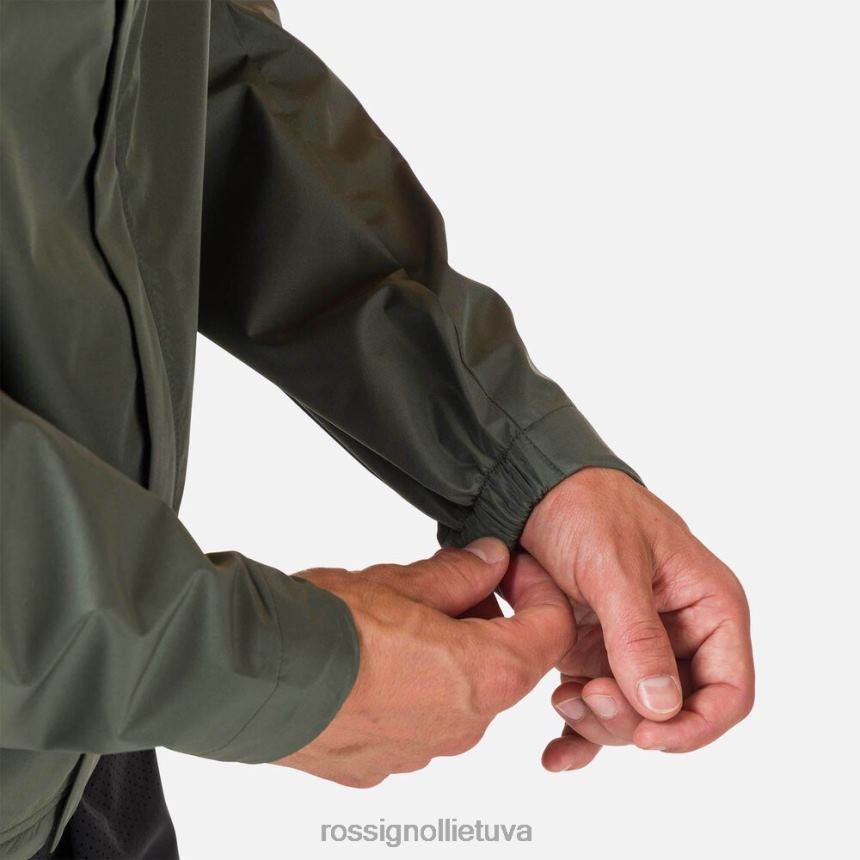 viršūnės Rossignol aktyvi striukė nuo lietaus juodmedžio vyrų 268B2187