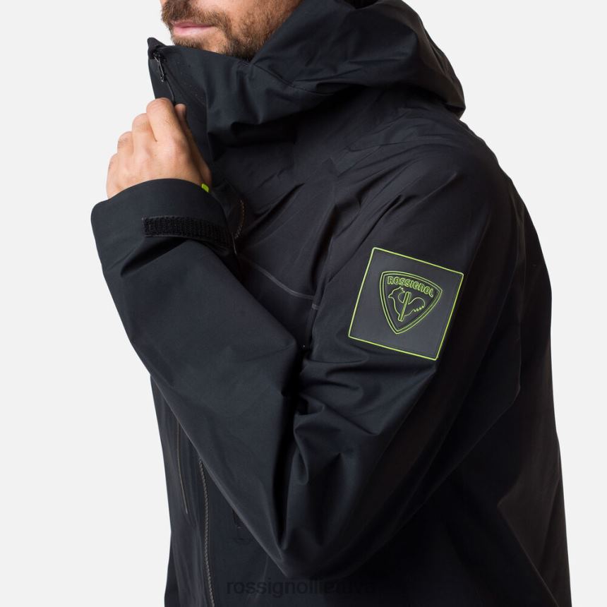 viršūnės Rossignol atelier s ride nemokama slidinėjimo / snieglenčių striukė juodas vyrų 268B2650