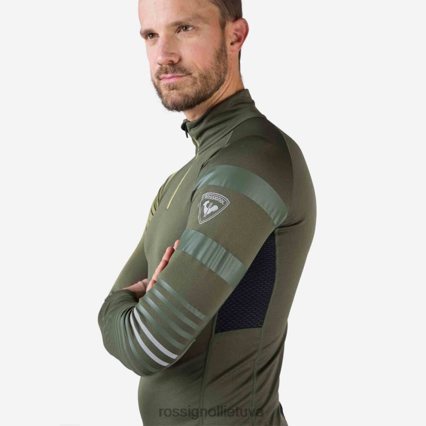 viršūnės Rossignol „Poursuite“ pagrindinio sluoksnio viršus su pusiau užtrauktuku acinuslapas vyrų 268B2366